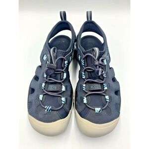 KEEN SOLR Women's High-Performance Water Hiking Shoes Size 9 Blue Outdoor Trail